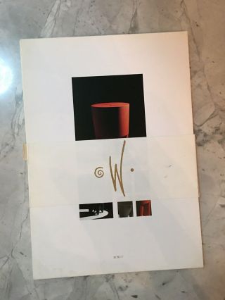Rarest Philippe Starck Owo Prints Color Photos Brochure Design