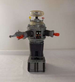 Lost In Space B9 Robot 10 " Electronic Light,  Sound,  & Motion (1997 Trendmasters)