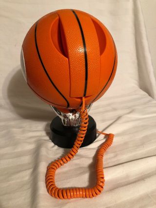 NBA Official BASKETBALL Shaped HOME LANDLINE PHONE.  Indiana Pacers.  Tel Com 2