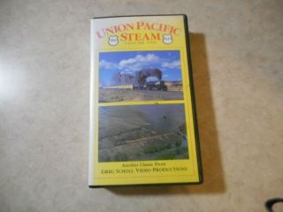Union Pacific Steam 3985 /8444 Volume 1 Vhs Railroad Tape 1989