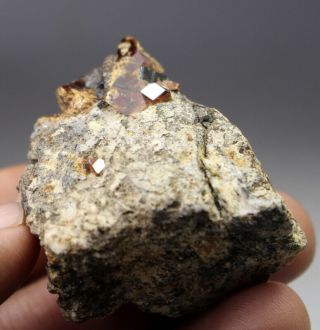 59 Grams Very Rare Monazite Specimen From Zagi Mountains Fata Pakistan