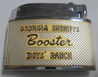 A Vintage Dundee Lighter Georgia Sheriffs Booster Boys Ranch 2