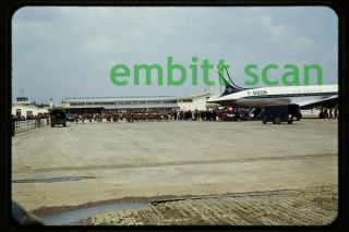 Slide,  Air France Douglas Dc - 4 (f - Bbdn) At Orly,  Early 1950s