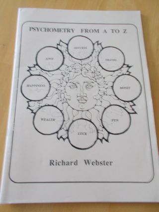 Psychometry From A To Z By Richard Webster Softcover 1990
