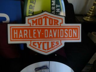 Harley Bar and Shield Mini Lighted Sign 2