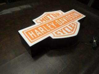 Harley Bar and Shield Mini Lighted Sign 6