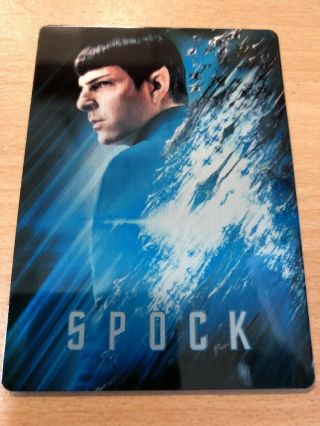Star Trek Beyond Zachary Quinto As Spock Mc4 Metal Poster Card
