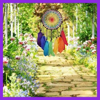 Dream Catchers For Kids Colorful Feather Catcher Decorations Bedroom Handmade RA 2