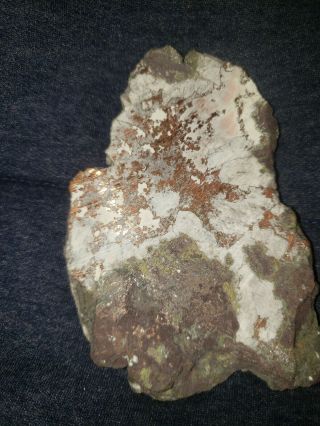 Datolite with copper - Quincy Mine - Michigan Mineral Specimen specimen 3