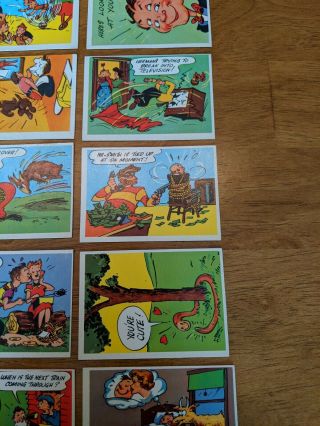1957 Topps Goofy Postcards - Complete Set of 60 Vintage non - sport 4