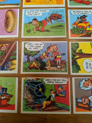 1957 Topps Goofy Postcards - Complete Set of 60 Vintage non - sport 5