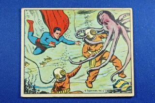 1940 Superman Gum,  Inc.  - 47 - Horror Beneath The Sea - Vg/ex
