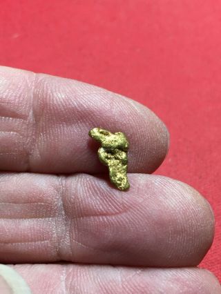 Natural Gold Nugget Specimen Bullion Placer So.  Oregon Rogue River 1.  06 Grams Z1