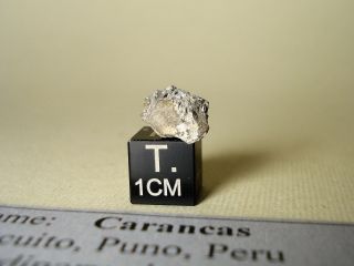 Meteorite Carancas,  Chondrite H4 - 5,  Fresh Fragment 0,  74 G,  Crust,  Crater Maker