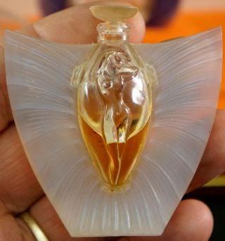 Boxed Set of 3 Lalique Limited Edition Miniature Perfume Bottles with Nudes 2 4
