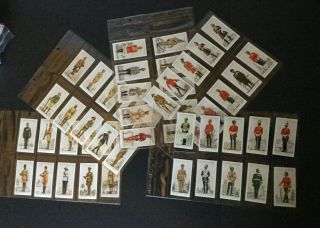 Military Uniforms Of The British Empire Overseas Cigarette Cards Full Set 1938