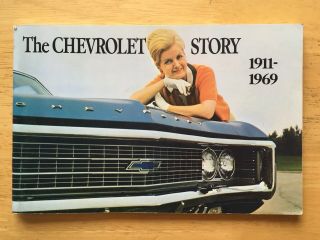 The Chevrolet Story 1911 - 1969 Gm Brochure