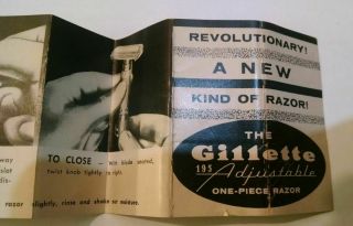 Vintage Razor - - Gillette Fat Boy 
