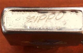 OLD VINTAGE 1962 ZIPPO LIGHTER GRUMMAN TOWN & COUNTRY 3