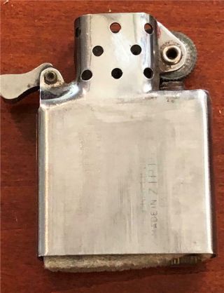 OLD VINTAGE 1962 ZIPPO LIGHTER GRUMMAN TOWN & COUNTRY 4