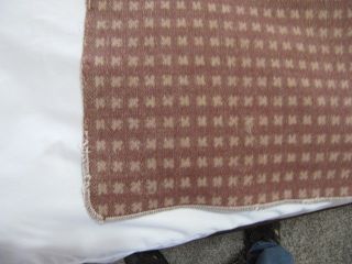 Early Railway Antique Wool Blanket 1926 Pullman S - 20 Private Car Service 7