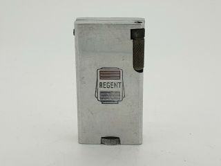 Rare Vintage Km Lift Arm Cigarette Lighter Regent Cigarettes Advert