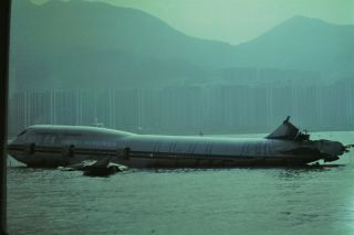 1997 - Hong Kong Photo Slide - China Airlines - B747 - Kai Tak - Crash