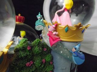 Disney Store HARD TO FIND 5 Princess Musical Snow Globe - Retired - Rare Version 4
