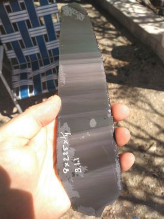 Large Rainbow Obsidian Flint Knapping Knife Preform Slab