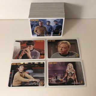 Star Trek The Series 40th Anniversary Series 2 Complete Card Set 2008