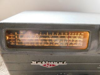NC National SW - 54 - 1 Multiband Shortwave Radio Metal Cabinet,  Repair 4