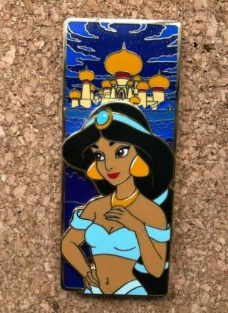Jasmine Simply Enchanting Disney Jumbo Fantasy Pin Aladdin Genie Rajah Le40