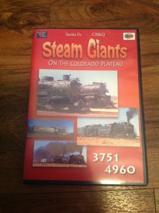 Steam Giants On The Colorado Plateau Rob Simpson (dvd) Cb&q 4960 Sf 3751