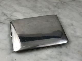 Vintage Elgin Sterling Silver Cigarette Wallet Case 116 grams 5