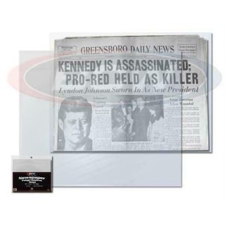 5 Newspaper Bags By Bcw 13 3/8 X 11 7/8 (loose)