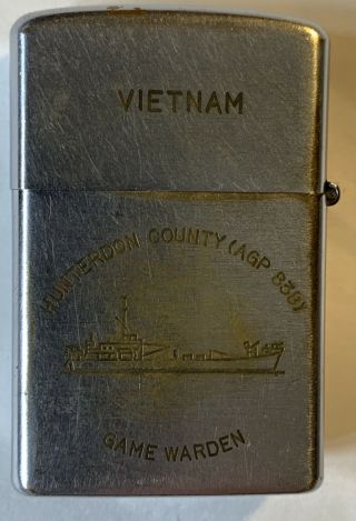 Vietnam Vulcan Lighter USS Hunterdon County Vietnam Cambodia 2