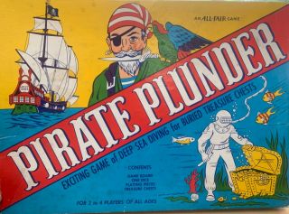 Vintage Pirate Plunder.  E.  E.  Fairchild Corp.  An All Fair Game.