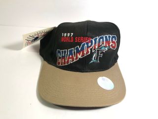 Florida Marlins 1997 World Series Champions Baseball Cap Hat Snapback Nwt