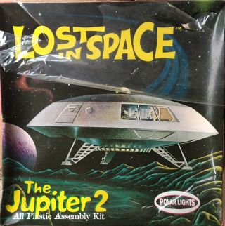 Lost In Space Jupiter 2 Model Kit Polar Lights Nisb Playing Mantis