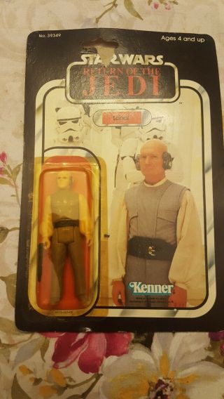 1983 Vintage Star Wars Return Of The Jedi Lobot Kenner