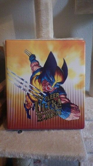 1995 Fleer Ultra X - Men 150 Card Base Set In Binder,  5 Subsets