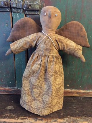 Primitive Fabric Angel Made By Jennifer Schneeman