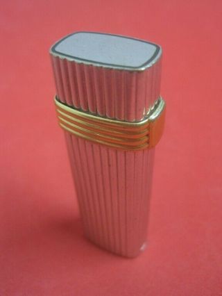 Antique Lighter Christian Dior In Silver Swiss Made