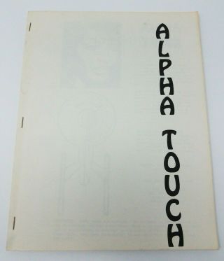 Star Trek Fanzine Alpha Touch Issue 2 1980