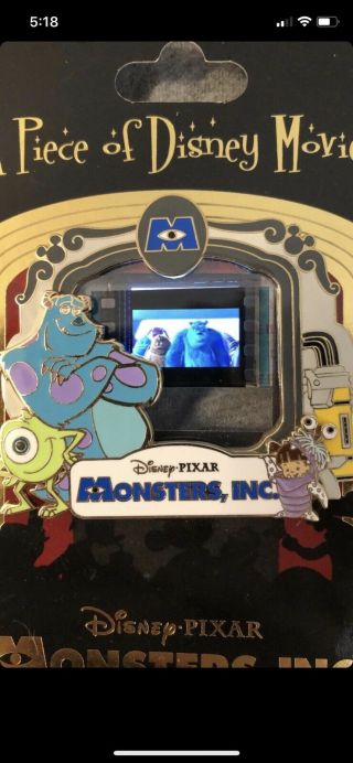 Monsters Inc Piece Of Disney Movie Podm Disney Pin