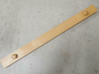 Rug & Quilt Hanger - Solid Oak W/ Wood Screws 24 " Xlnt Cond - Nr