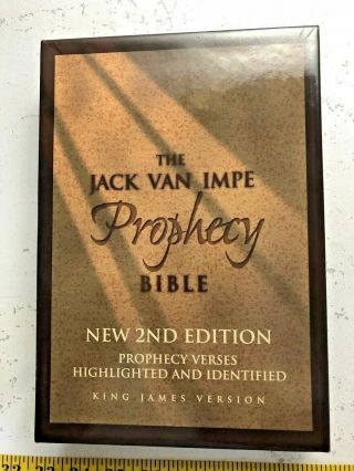 The Jack Van Impe Prophecy Bible 2nd Edition Kjv Burgundy Leather