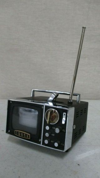 Vintage Mid Century Swank Lighter Tv Television Made Japan W/ Ante