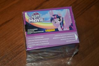 2017 Panini My Little Pony The Movie Box/display 50 Packets/tuten