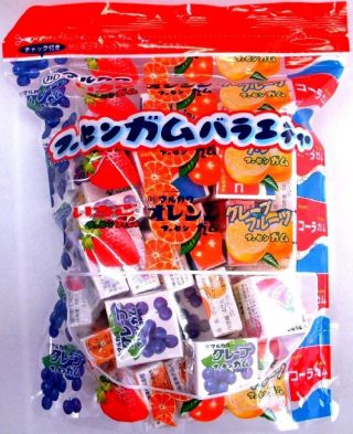 From Japan Marukawa Gum 5 Flavors Set Of 50pcs